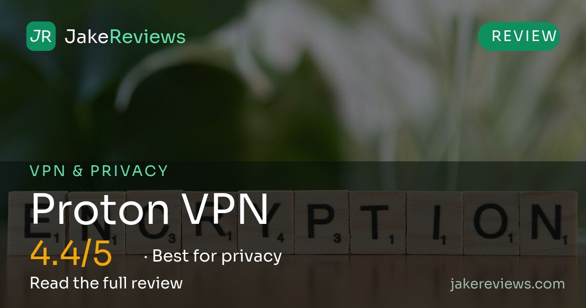 Proton VPN review
